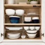 راف کابینتی استیل ضخیم داخل کابینت آشپزخانه