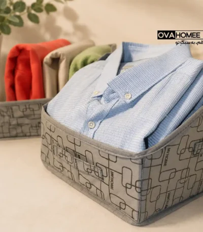 چیدمان لباس داخل باکس نظم دهنده Family Box سایز Small