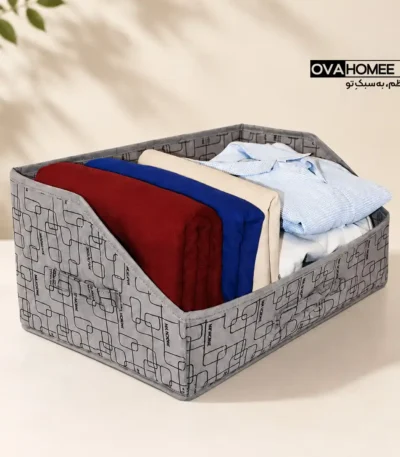 چیدمان لباس داخل باکس نظم دهنده Family Box سایز Large
